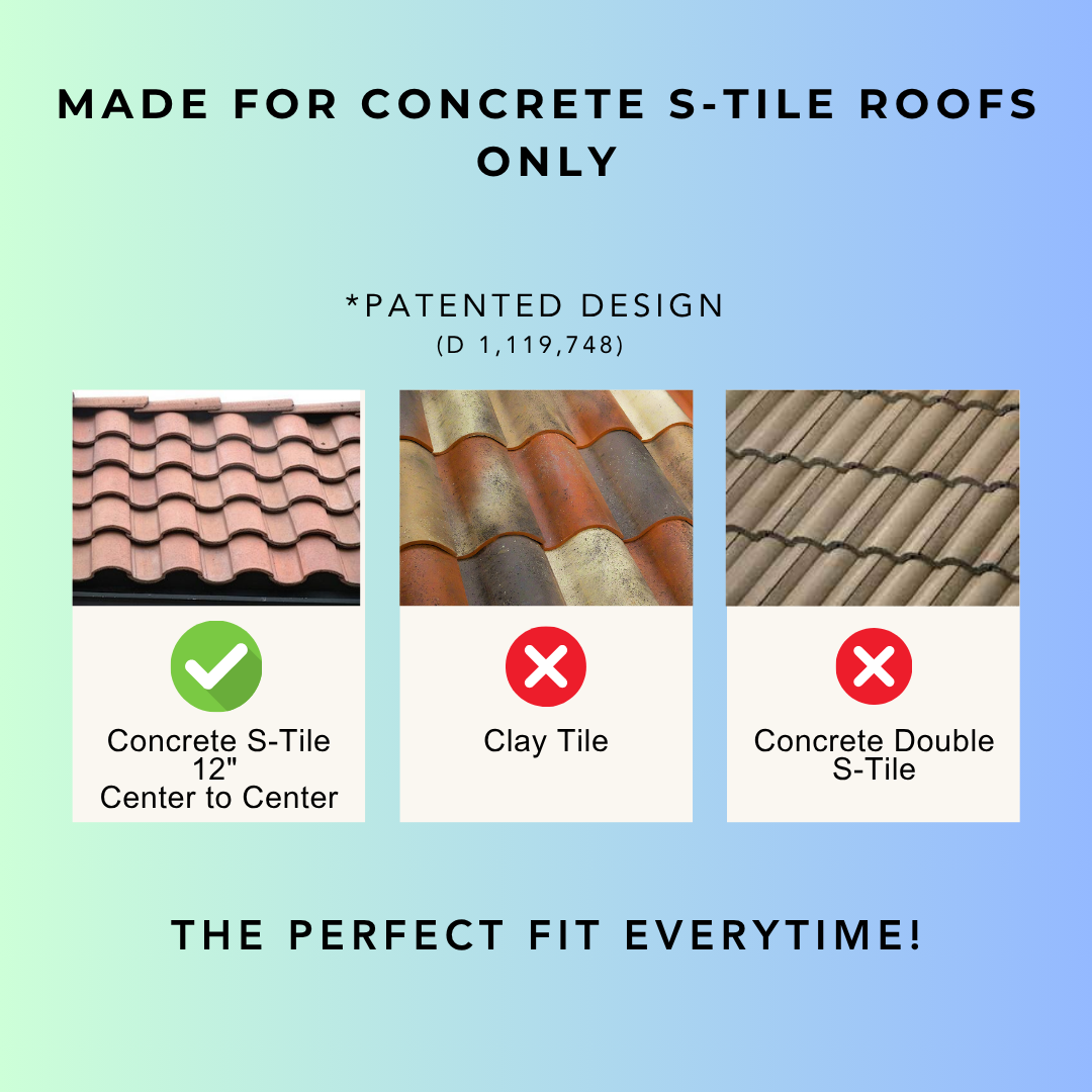 S-Tile Precut 8 inch (5 ft x 20 Pack) - 100 Feet